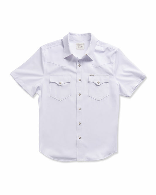 Men's Performance Western Short Sleeve Pearl Snap | Tecovas Men