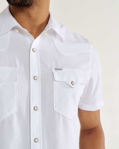 Men's Performance Western Short Sleeve Pearl Snap | Tecovas Men