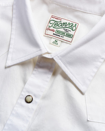 Men's Vintage Weight Short Sleeve Pearl Snap | Tecovas Men