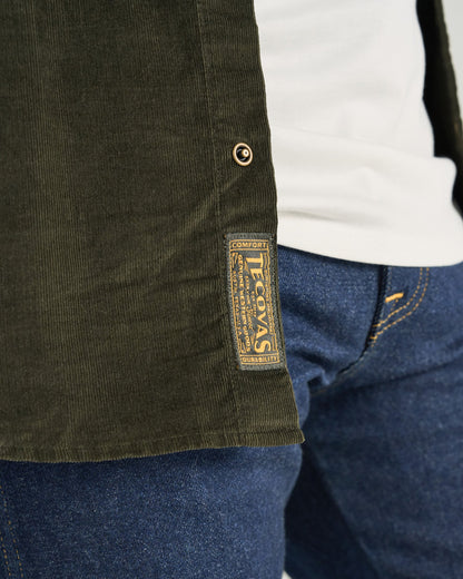 Men's Texas Weight Corduroy Pearl Snap | Tecovas Men