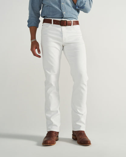 Men's Slim Straight Stretch Denim | Tecovas Men