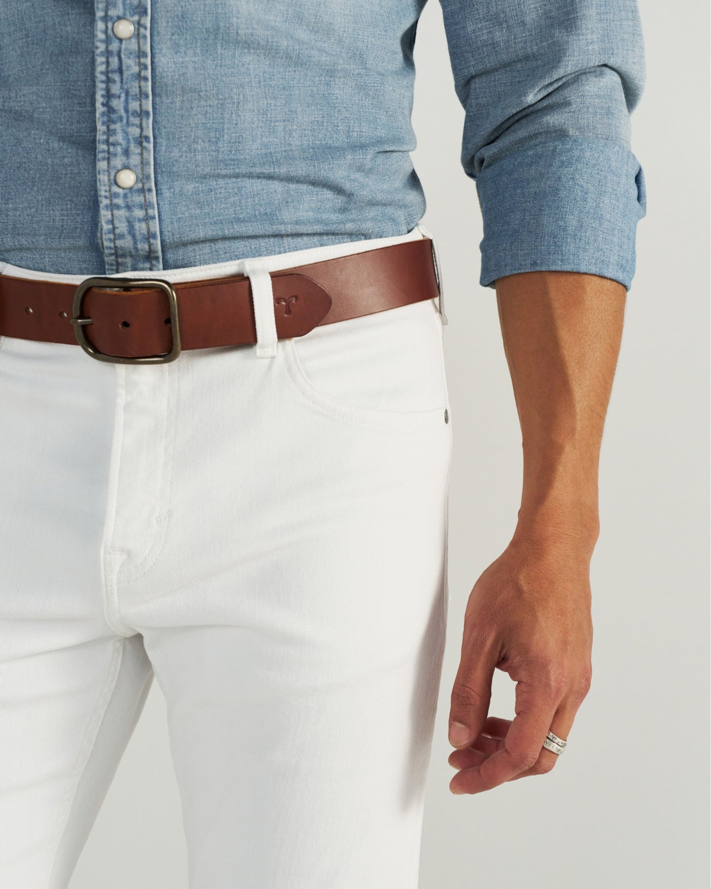 Men's Slim Straight Stretch Denim | Tecovas Men