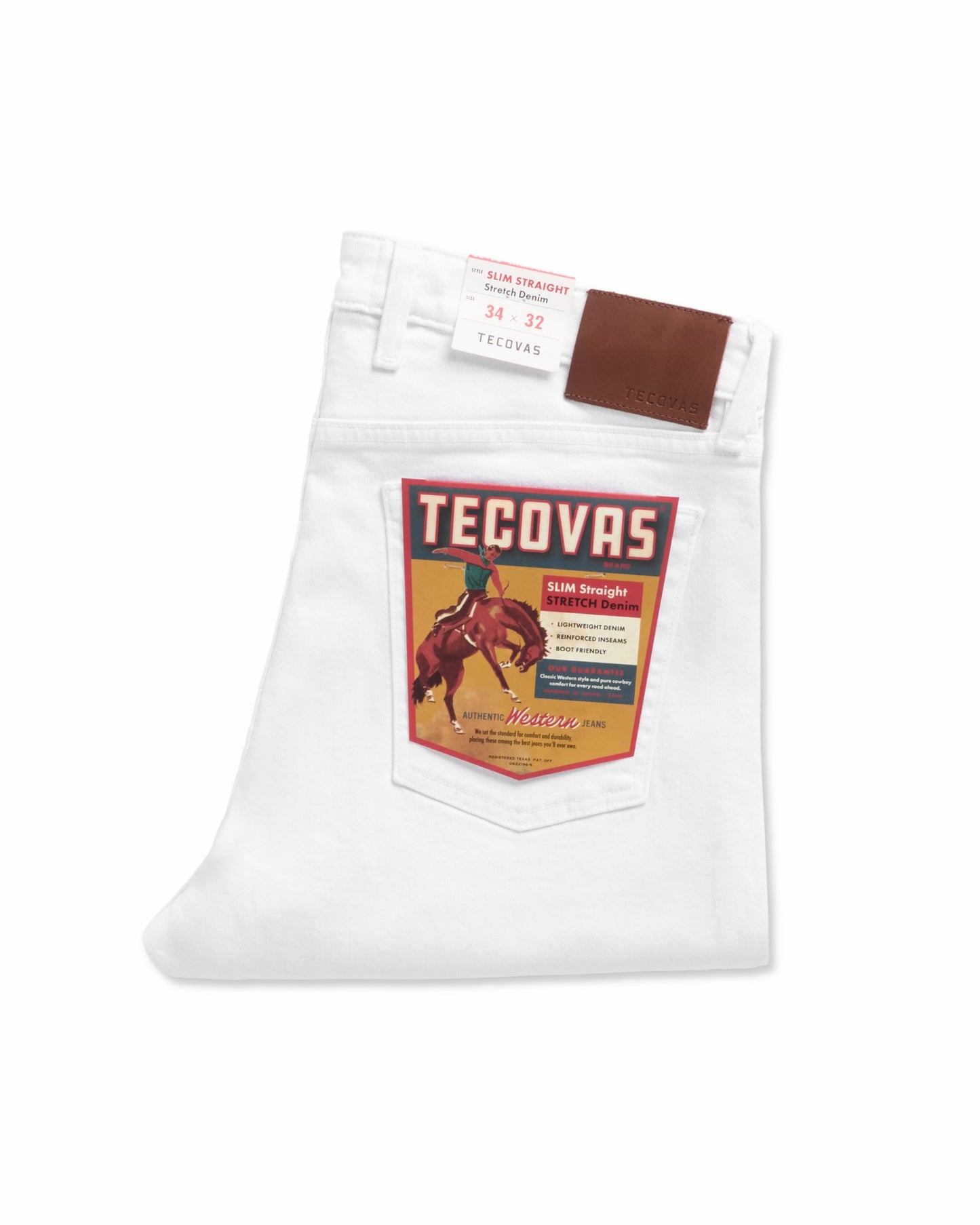 Men's Slim Straight Stretch Denim | Tecovas Men