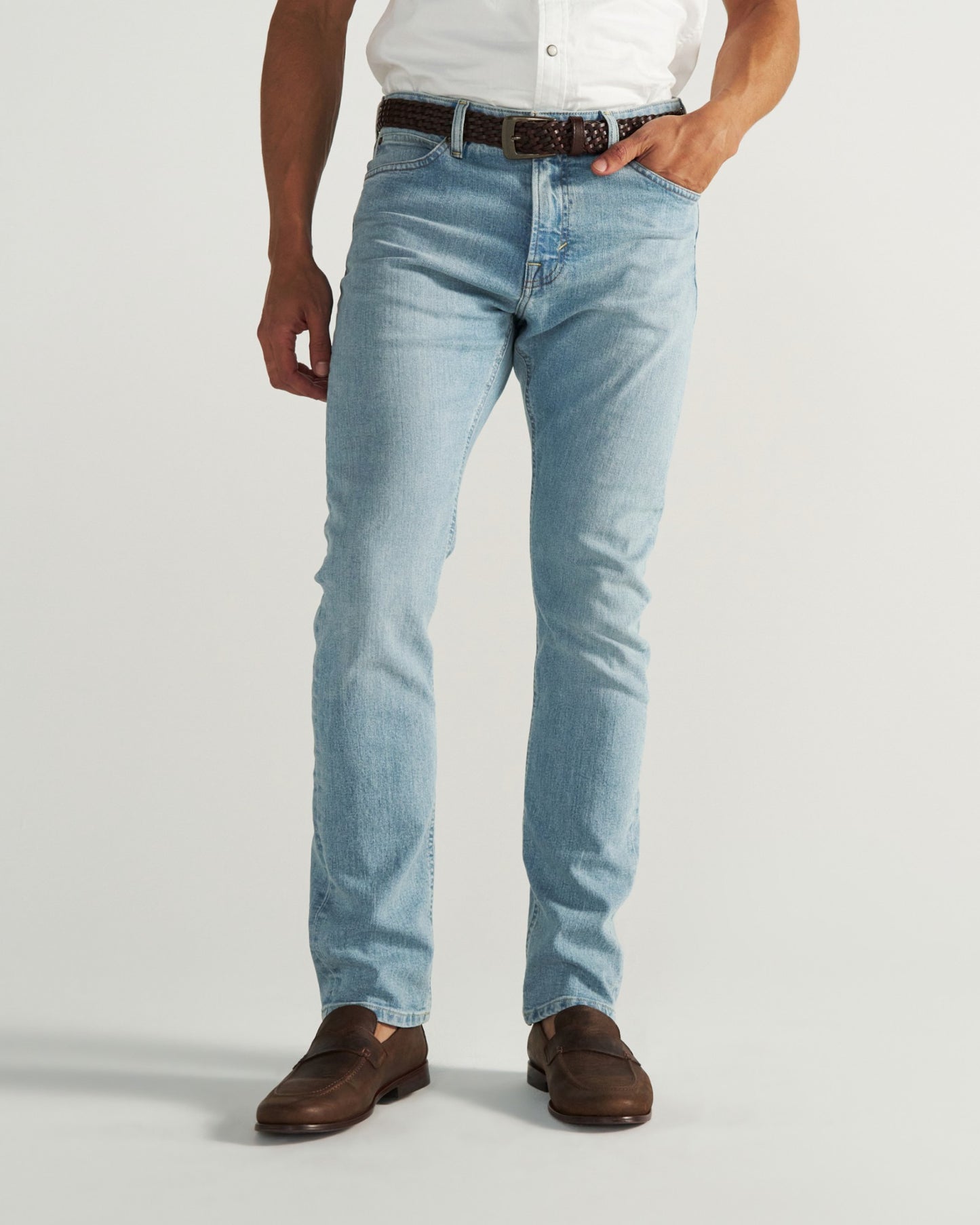 Men's Slim Stretch Denim | Tecovas Men