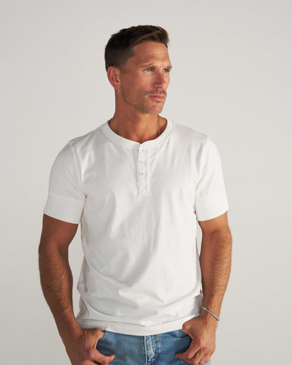 Men's Standard Issue Henley | Tecovas Men