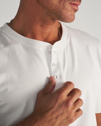 Men's Standard Issue Henley | Tecovas Men