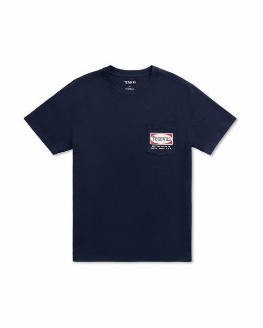 Men's Oval Tecovas Pocket T-Shirt | Tecovas Men