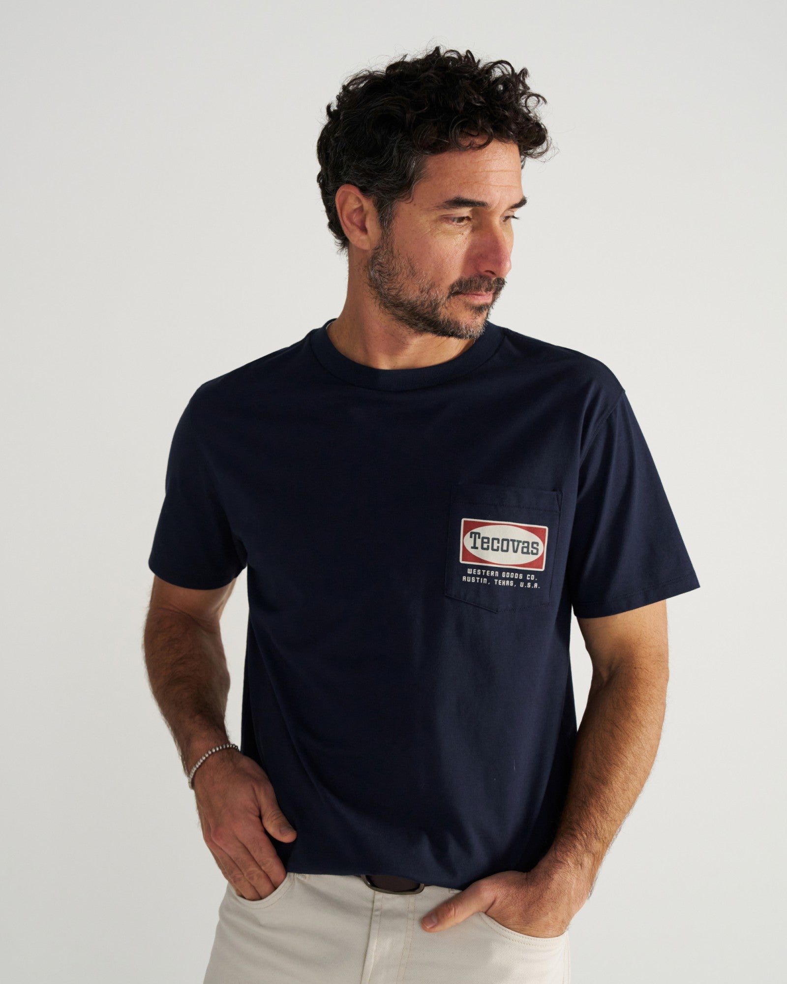 Men's Oval Tecovas Pocket T-Shirt | Tecovas Men