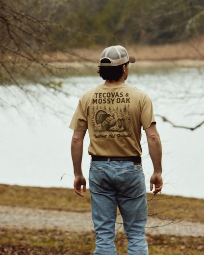 Men's Tecovas x Mossy Oak Turkey & Boots T-Shirt | Tecovas Men