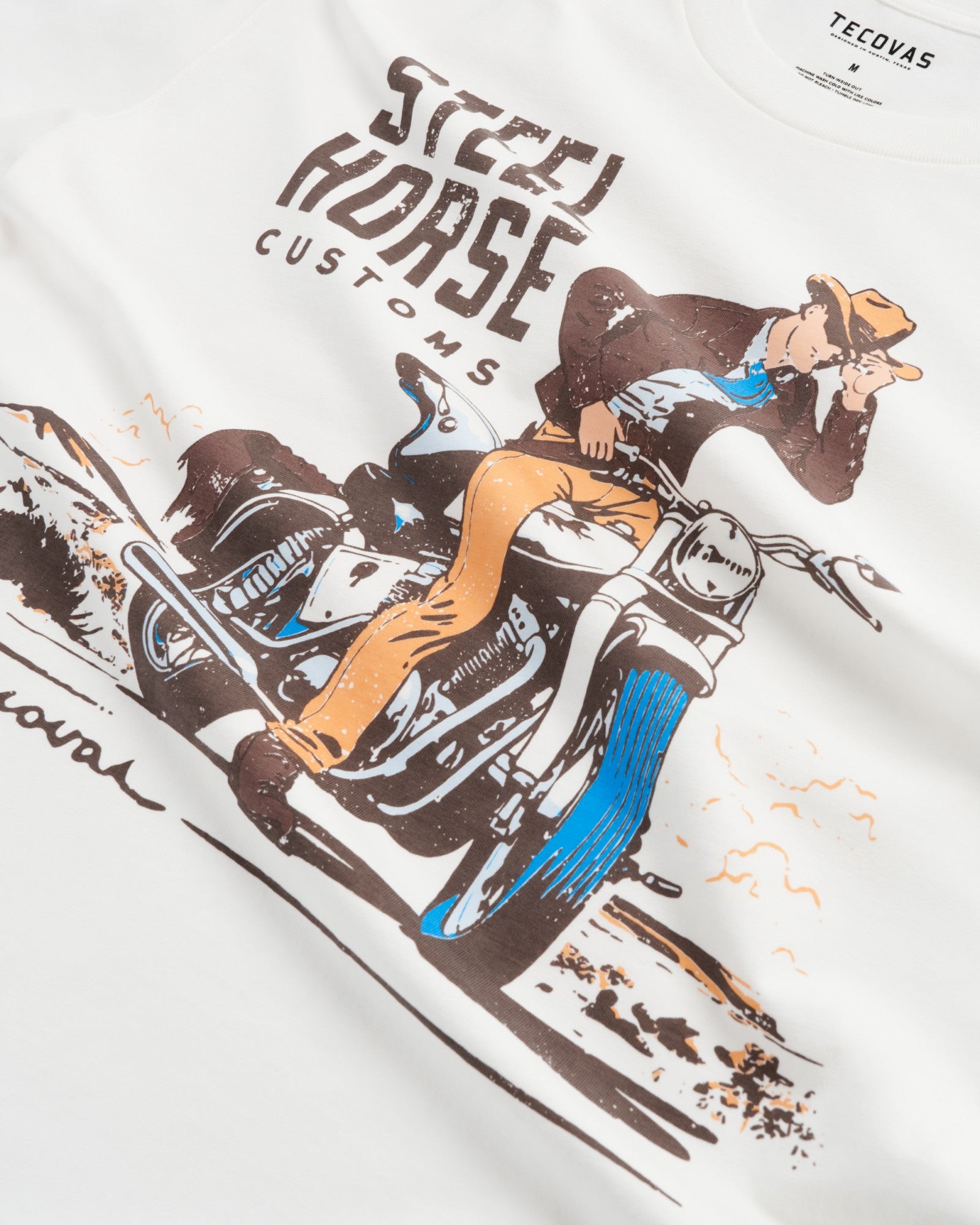Men's Steel Horse Customs T-Shirt | Tecovas Men