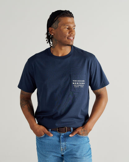 Men's Western Horseman Pocket T-Shirt | Tecovas Men