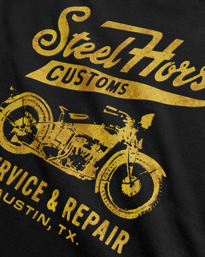 Men's Steel Horse T-Shirt | Tecovas Men