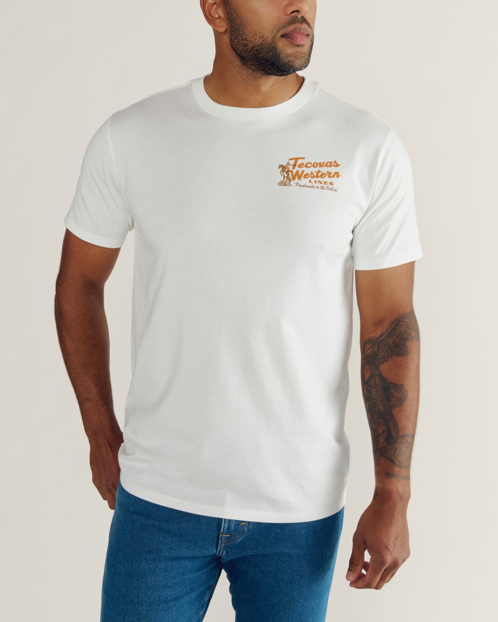 Men's Tecovas Western Lines T-Shirt | Tecovas Men