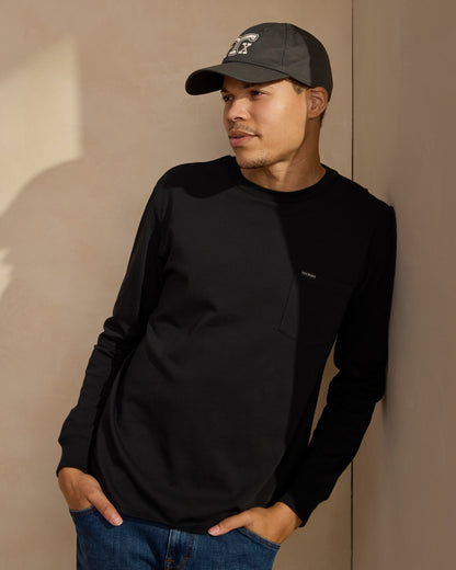 Men's Standard Issue Pocket Tee Long Sleeve | Tecovas Men