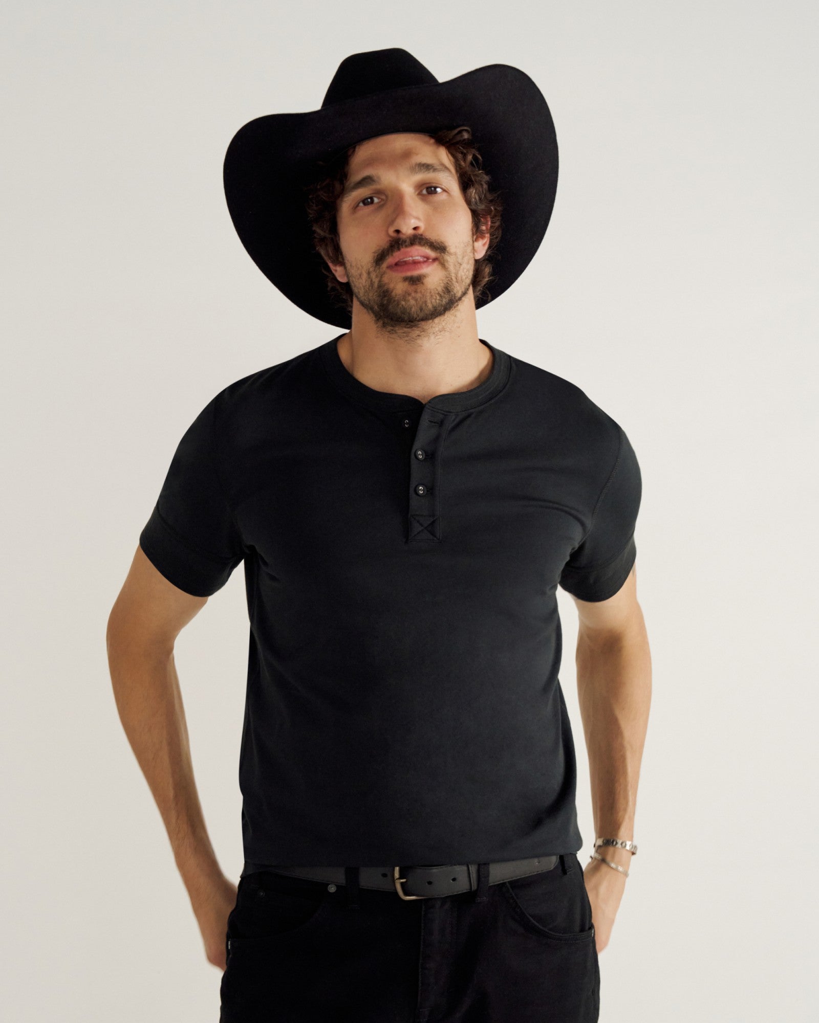 Men's Standard Issue Henley | Tecovas Men