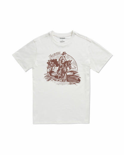 Men's Sketchbook Cowboy T-Shirt | Tecovas Men