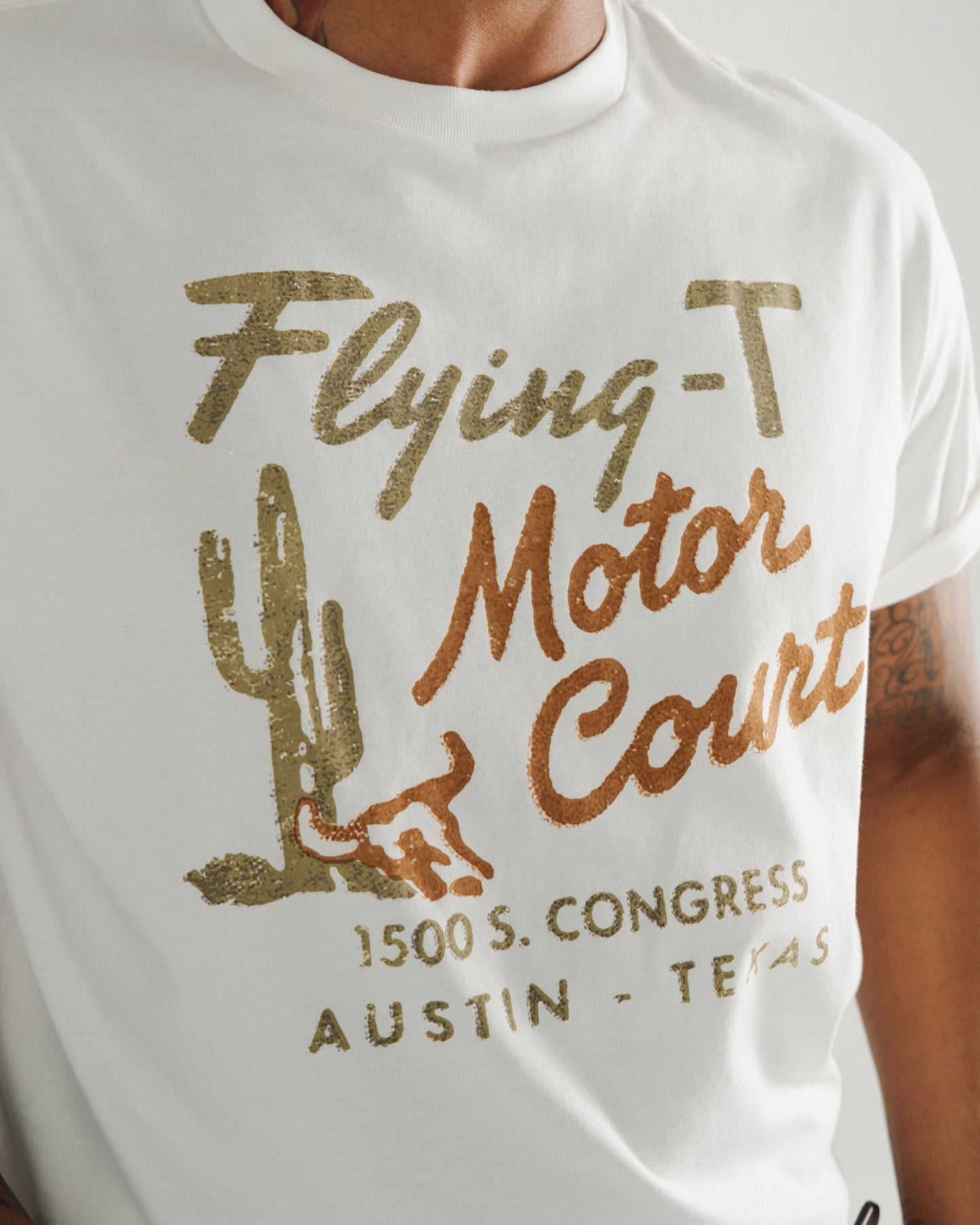 Men's Motor Court T-Shirt | Tecovas Men