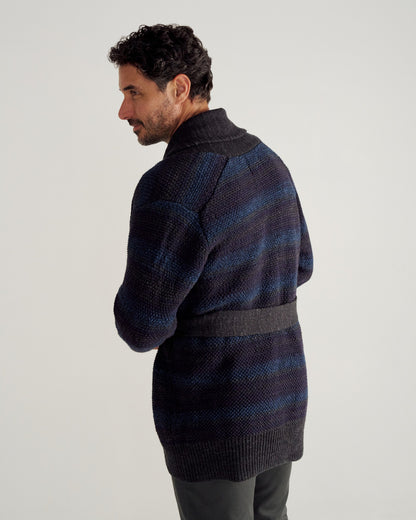 Men's Shawl Collar Wrap Sweater | Tecovas Men