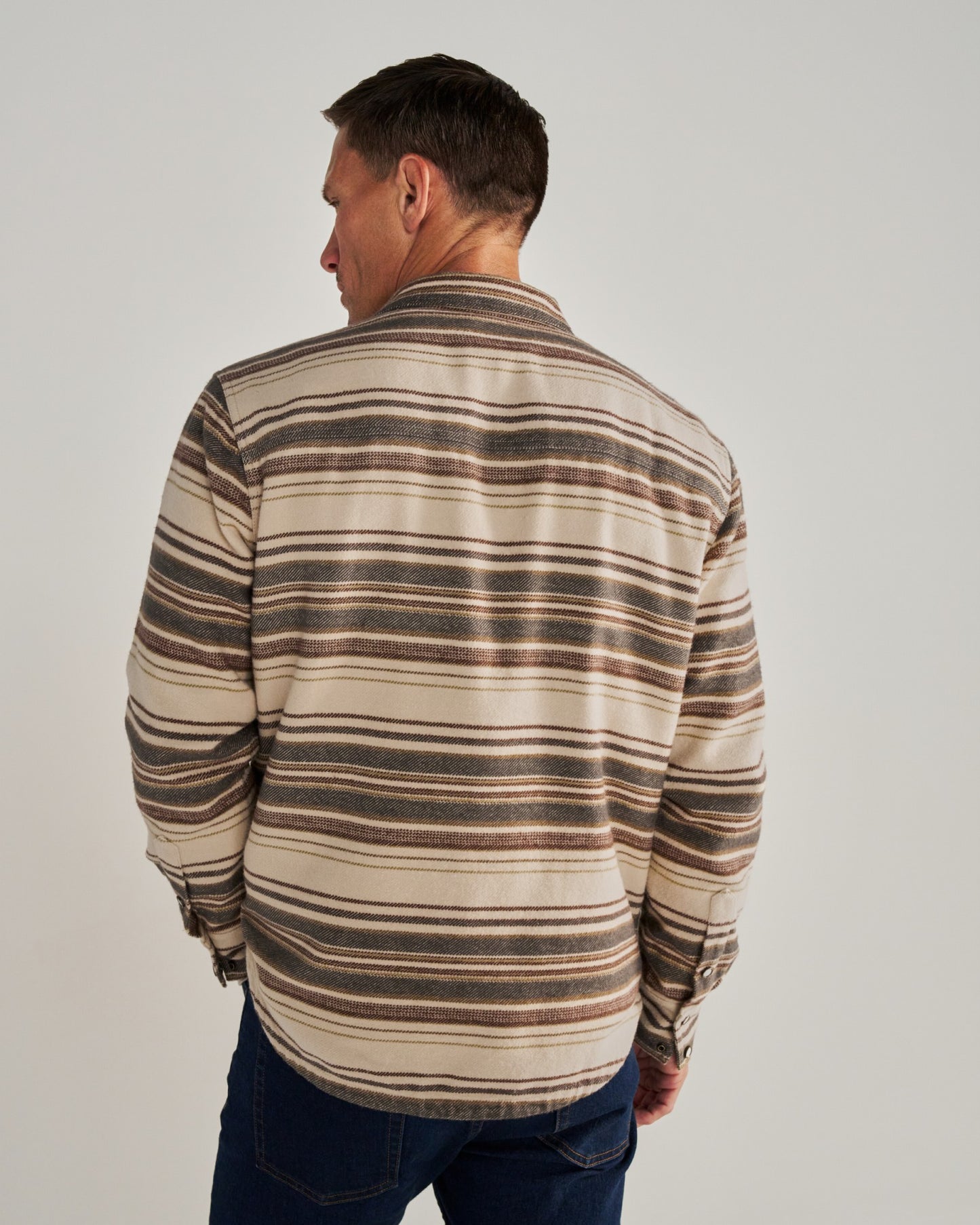 Men's Blanket CPO Shacket | Tecovas Men
