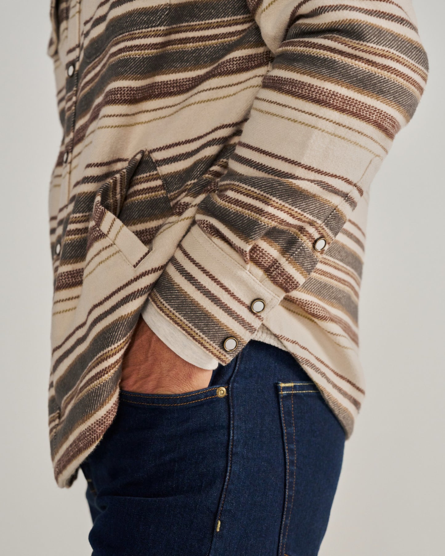 Men's Blanket CPO Shacket | Tecovas Men