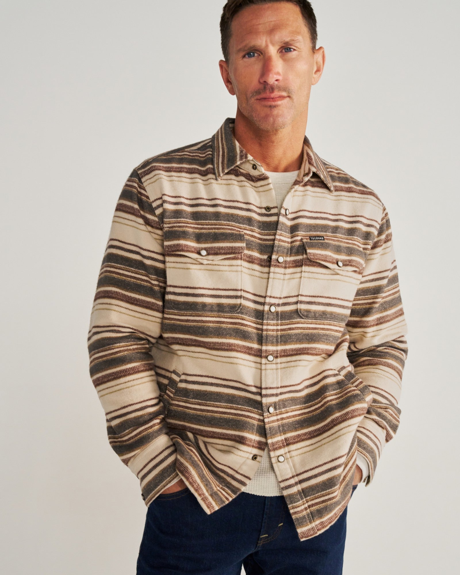 Khaki/Multi,S