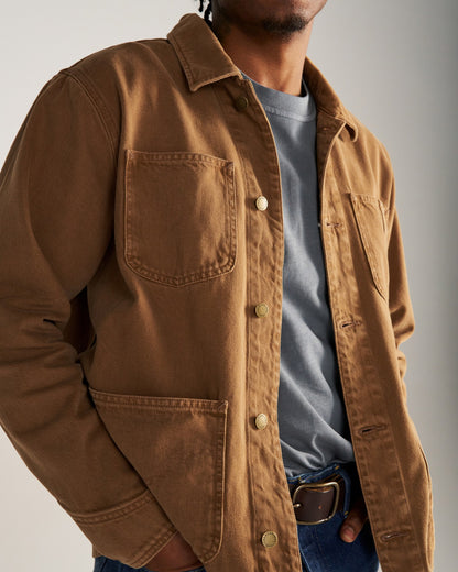 Men's Denim Chore Jacket | Tecovas Men