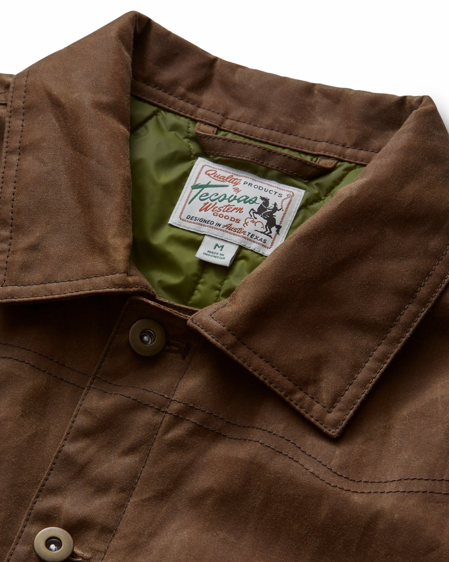 Men's Buckaroo Waxed Canvas Trucker Jacket | Tecovas Men