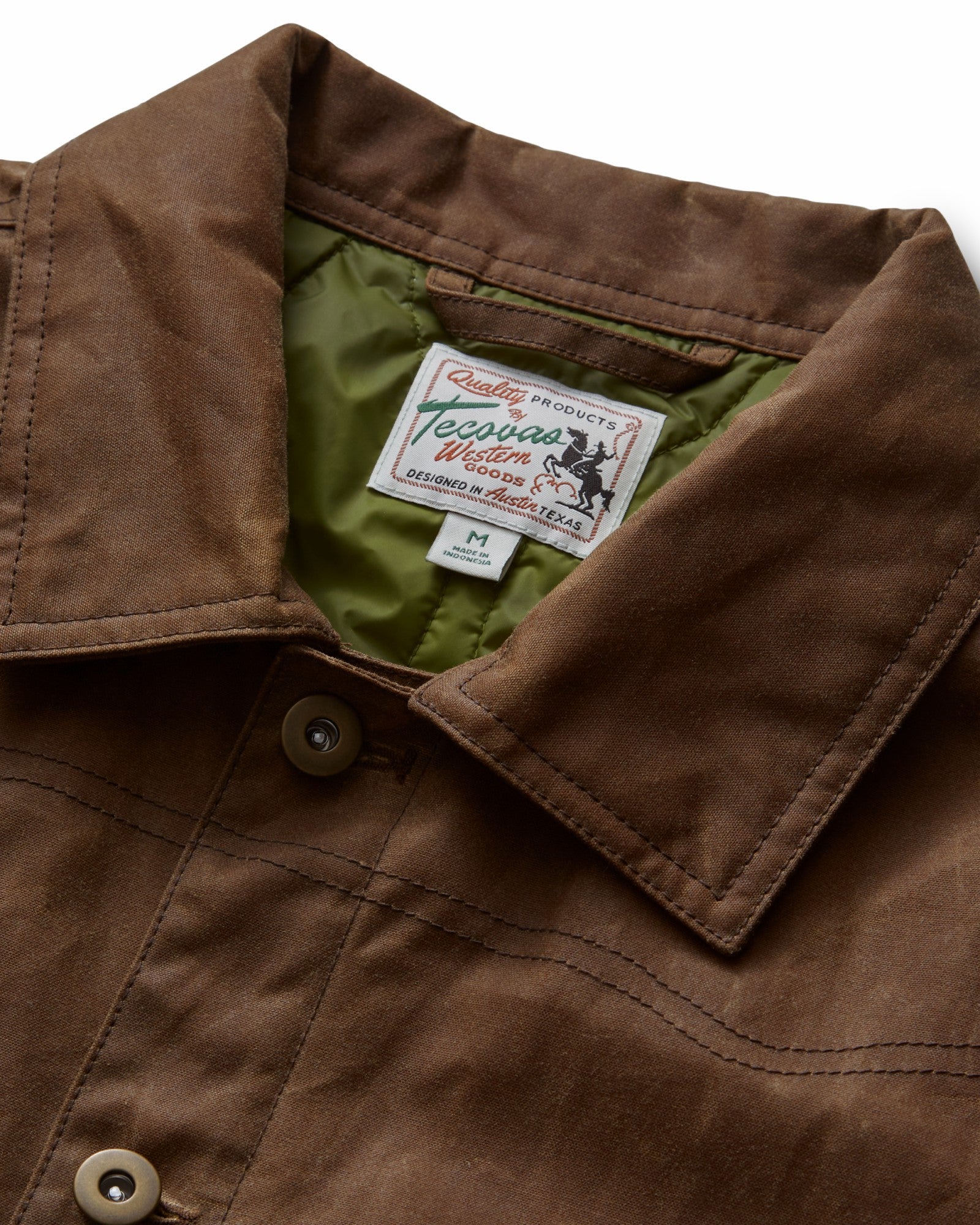 Men's Buckaroo Waxed Canvas Trucker Jacket | Tecovas Men