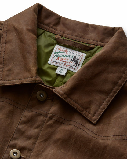 Men's Buckaroo Waxed Canvas Trucker Jacket | Tecovas Men