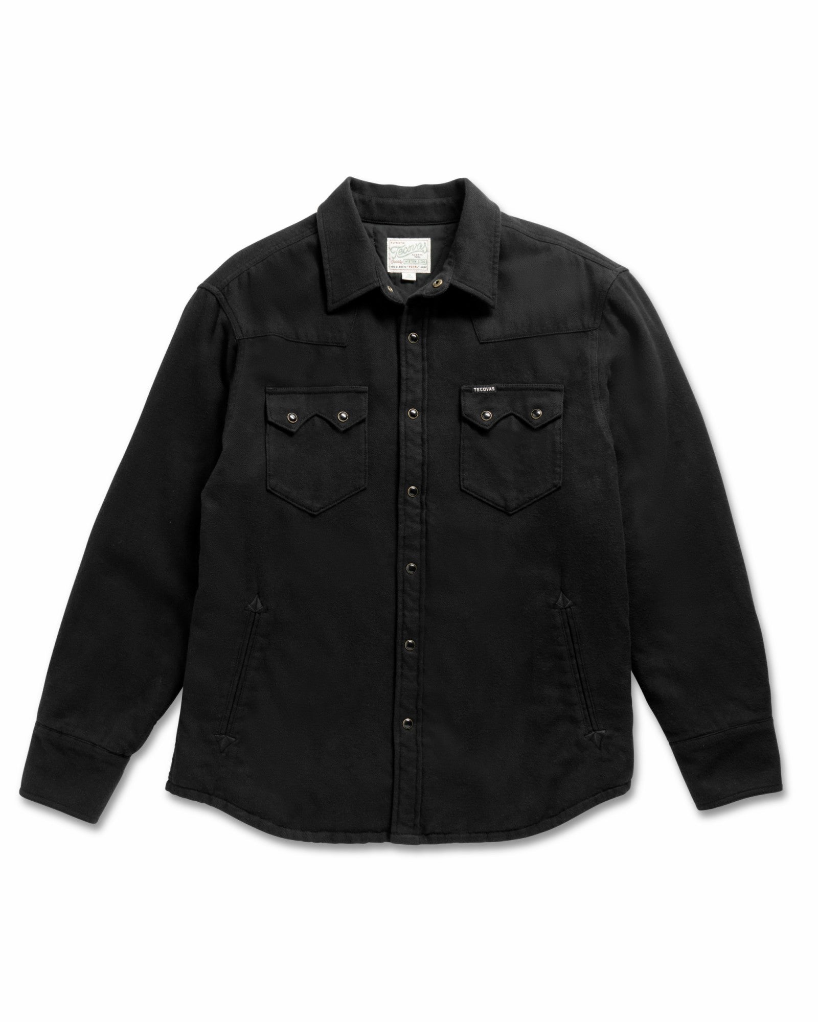 Men's Sawtooth Pearl Snap Shacket | Tecovas Men