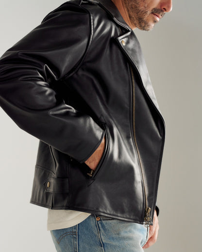 Men's Leather Biker Jacket | Tecovas Men