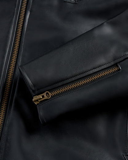 Men's Leather Biker Jacket | Tecovas Men