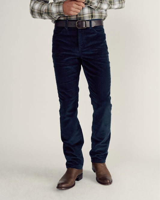Men's Slim Straight Stretch Corduroy | Tecovas Men