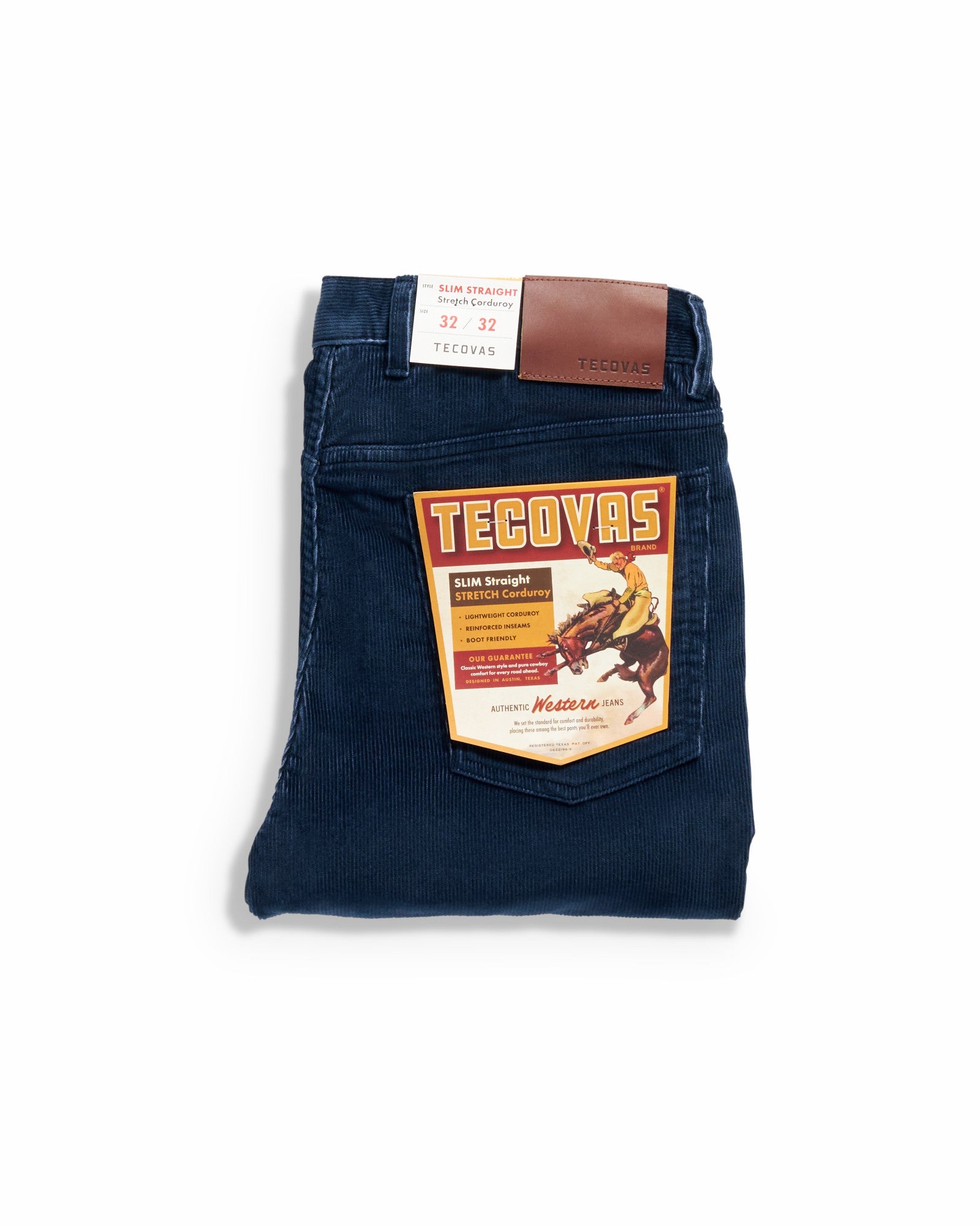 Men's Slim Straight Stretch Corduroy | Tecovas Men
