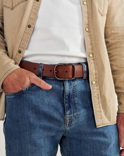 Harness Leather Belt | Tecovas Men