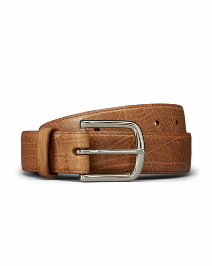 Men's Shrunken Calfskin Belt | Tecovas Men