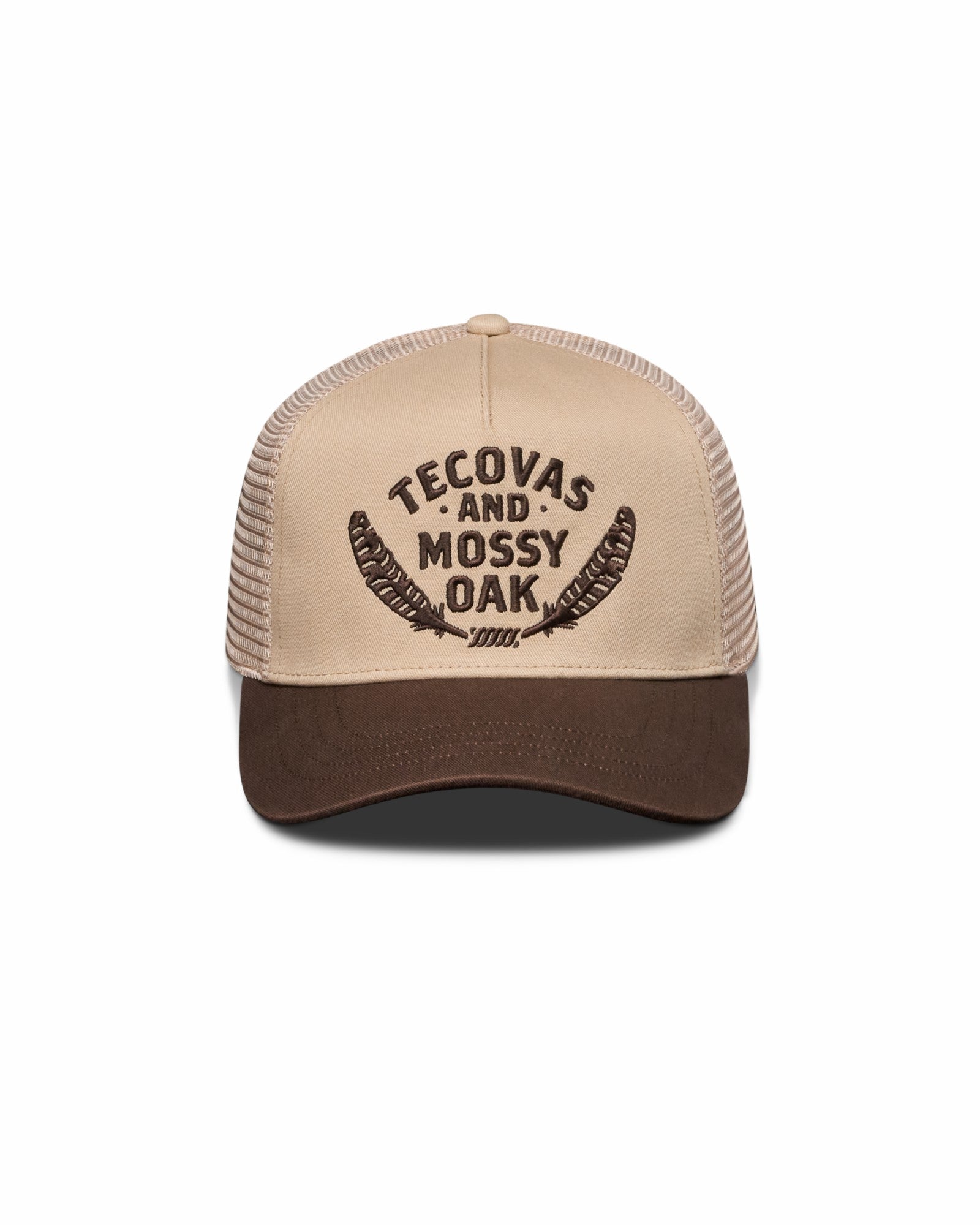 Tecovas x Mossy Oak Feather Logo Trucker | Tecovas Men