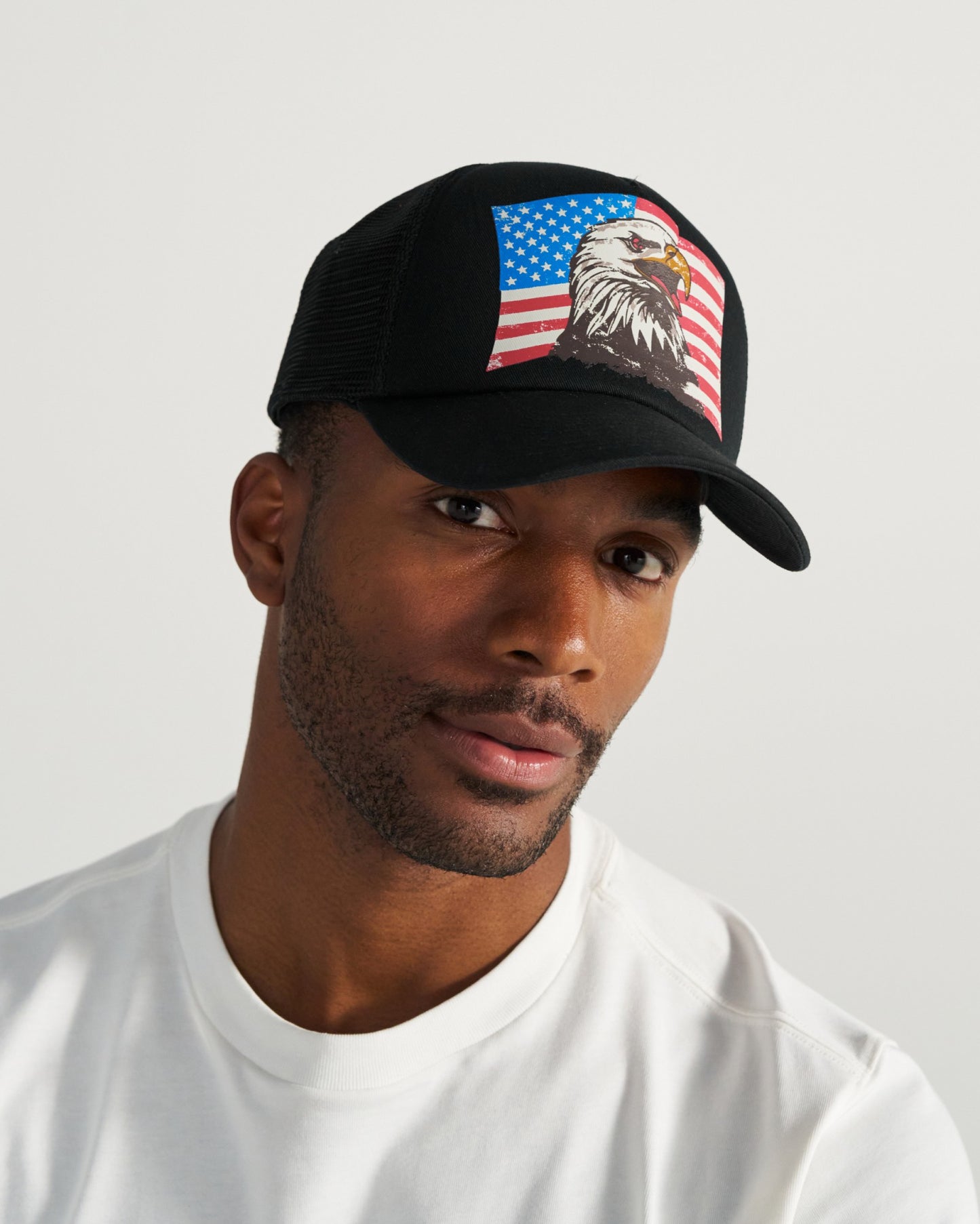 Eagle and Flag Trucker | Tecovas Men|New Arrivals