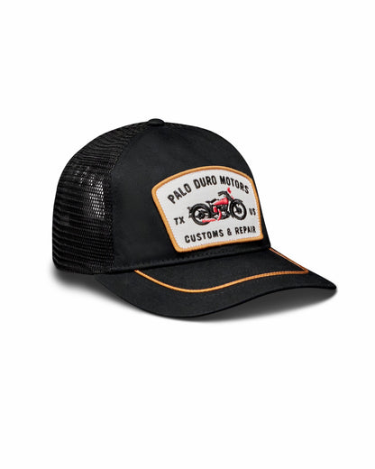 Palo Duro Motors 5 Panel Low Pro Trucker | Tecovas Men