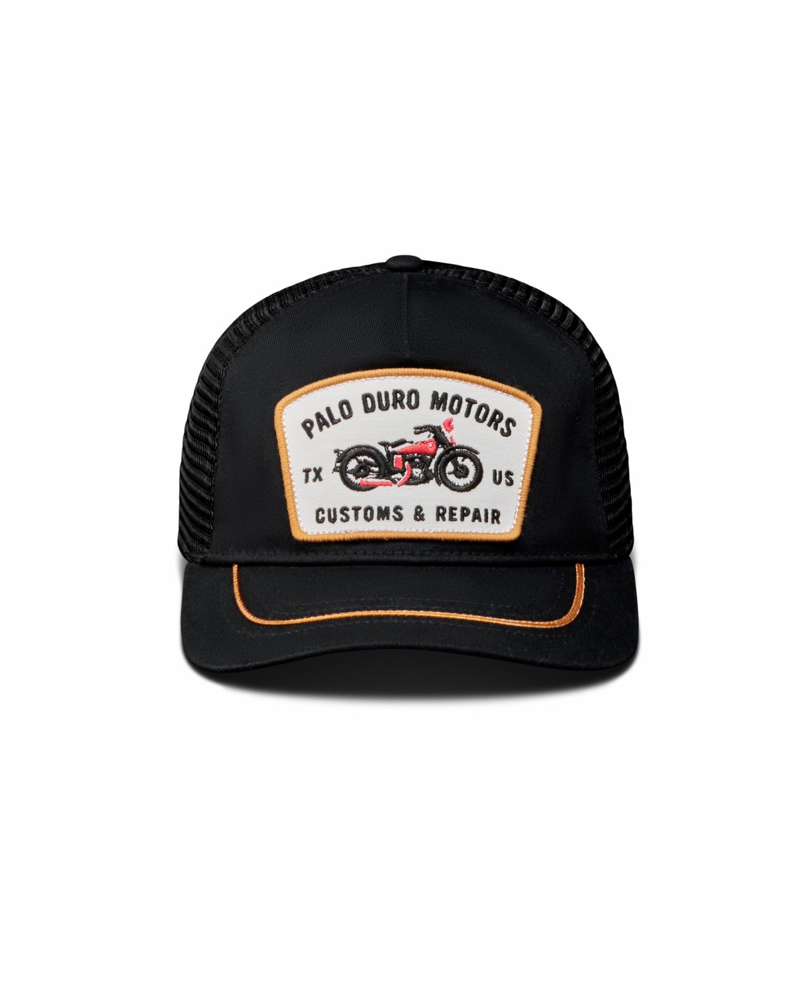 Palo Duro Motors 5 Panel Low Pro Trucker | Tecovas Men