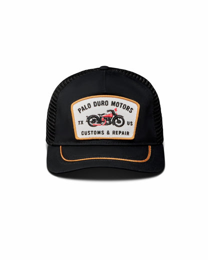 Palo Duro Motors 5 Panel Low Pro Trucker | Tecovas Men