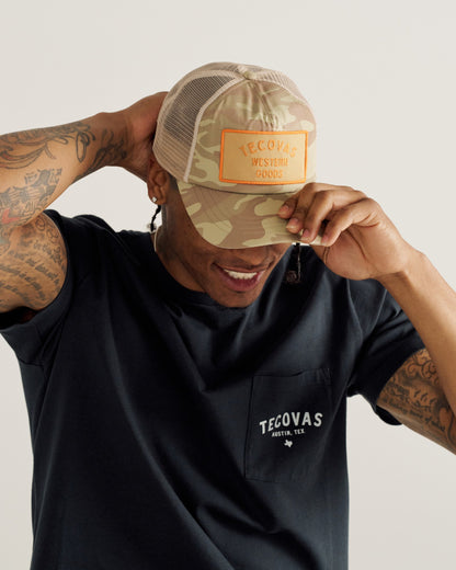 Western Goods Five-Panel Low Profile Hat | Tecovas Men