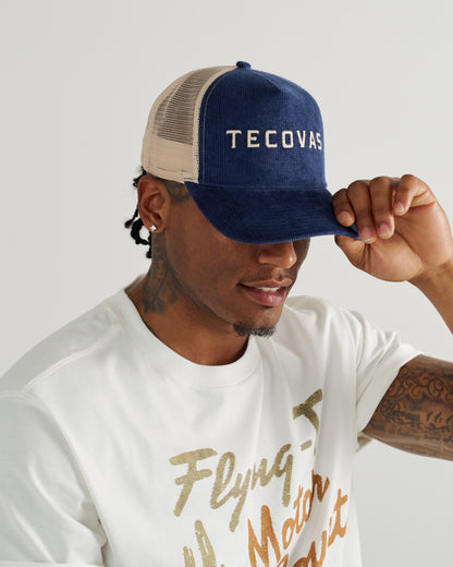 Tecovas Corduroy Five-Panel Mesh Trucker | Tecovas Men