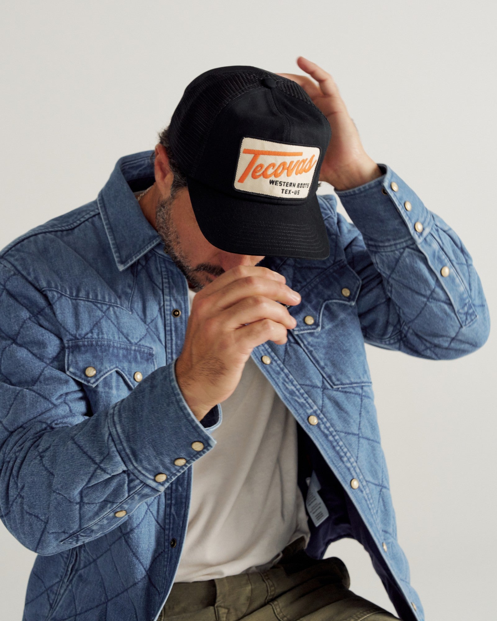 Tecovas Patch Flat Brim Trucker | Tecovas Men