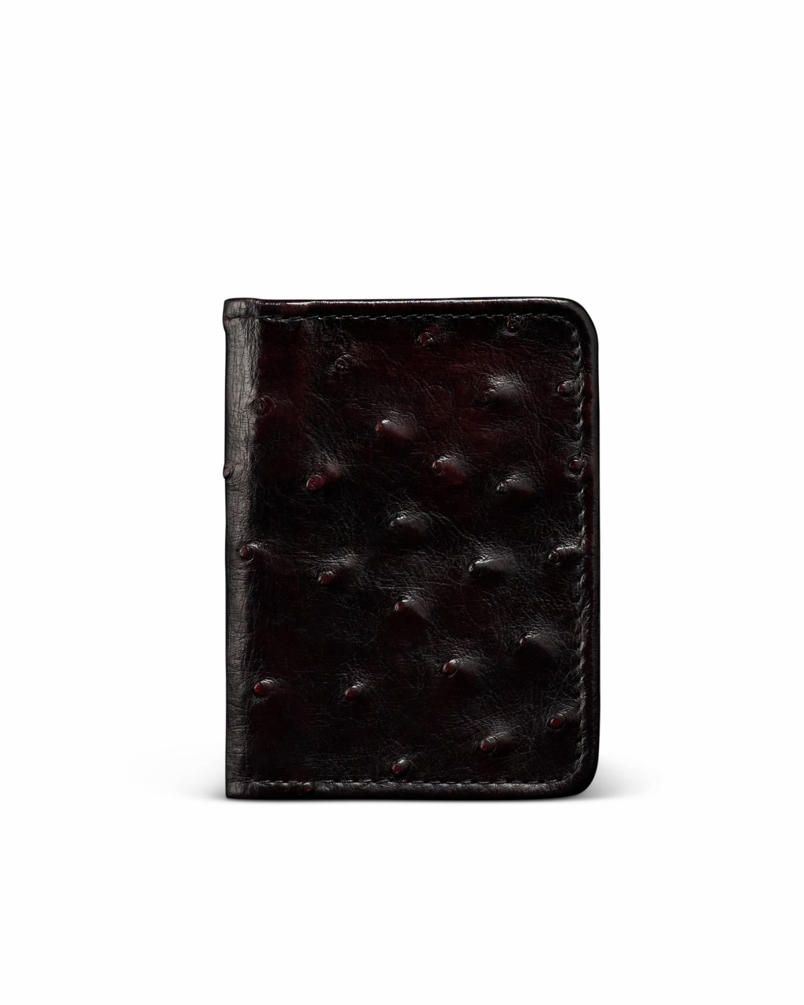 Ostrich Bifold Card Case | Tecovas Men