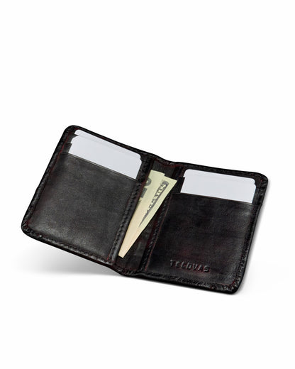 Ostrich Bifold Card Case | Tecovas Men