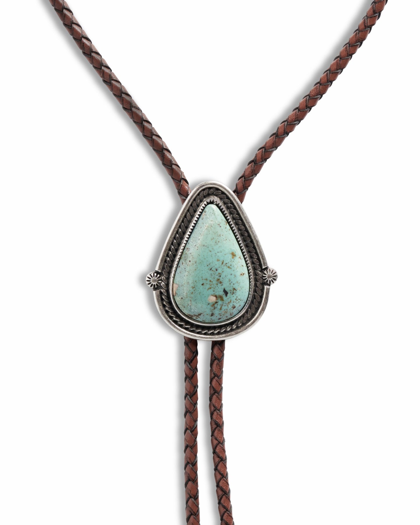 Iron Lamb Turquoise Drop Bolo | Tecovas Men|Women
