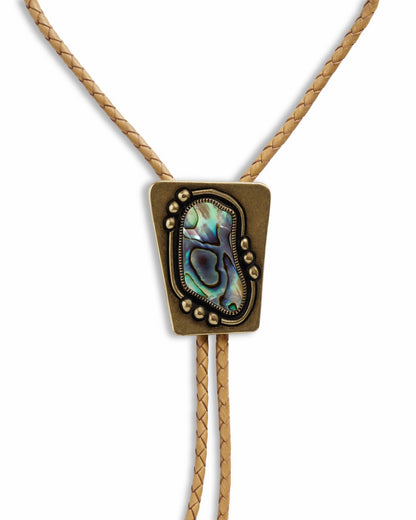 Iron Lamb Abalone Bolo | Tecovas Men