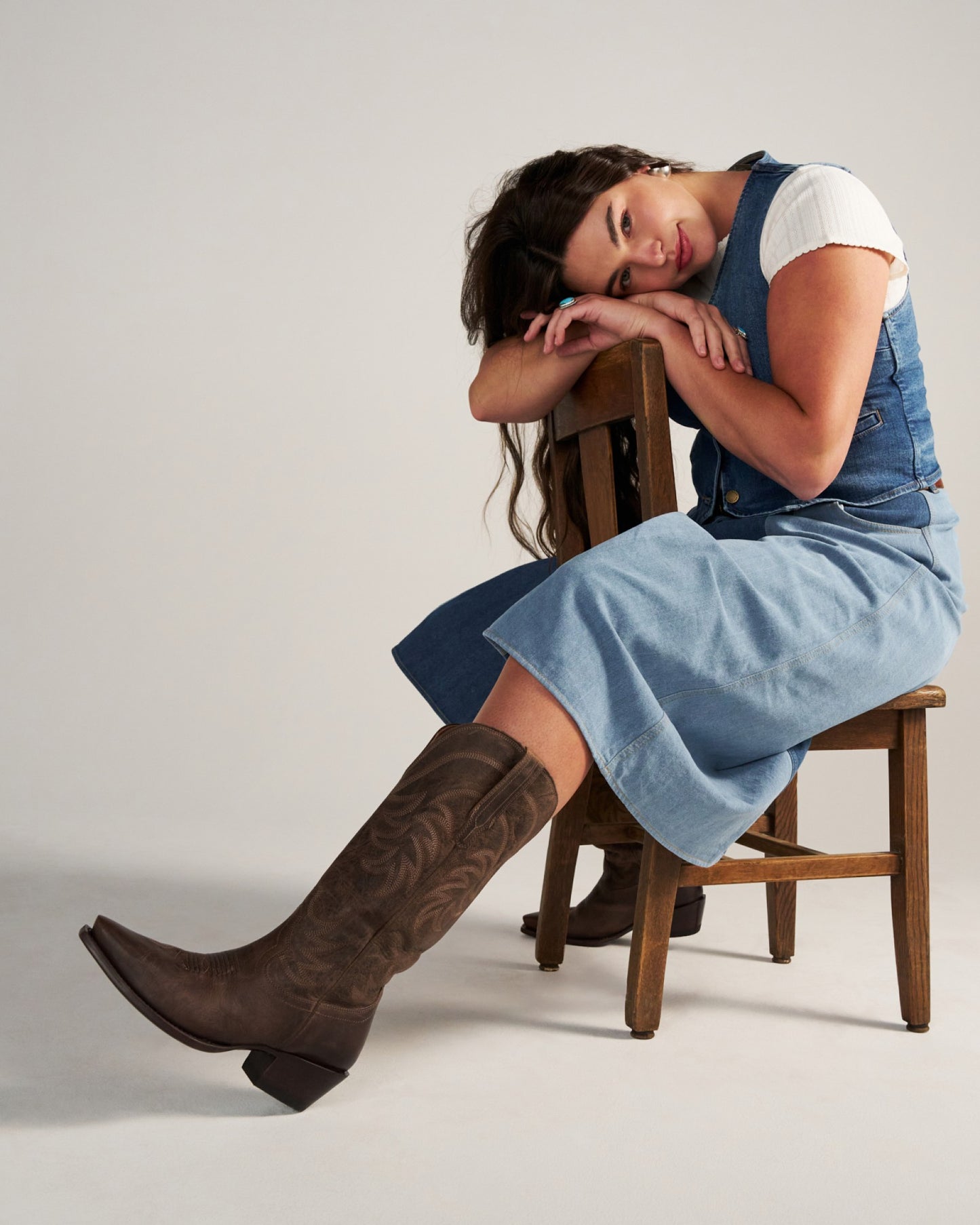 The Annie Wide Calf | Tecovas Women