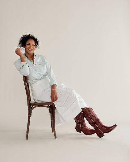 The Annie Wide Calf | Tecovas Women